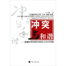 冲突与和谐：透视转型时期中国的社会冲突问题