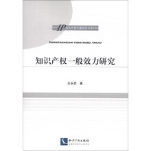 知识产权专题研究书系：知识产权一般效力研究