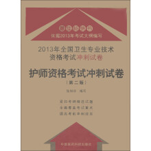 2013年全国卫生专业技术资格考试冲刺试卷:护师资格考试冲刺试卷(第2版)