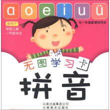 无图学习卡：拼音（与一年级新课标同步）（适用于学前儿童一年级学生）