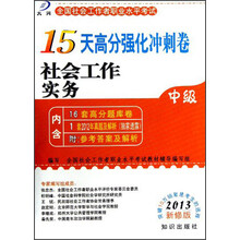 社会工作实务(中级2013新修版)/大河全国社会工作者职业水平考试15天高分强化冲刺卷