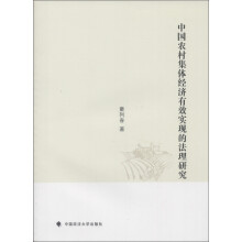 中国农村集体经济有效实现的法理研究
