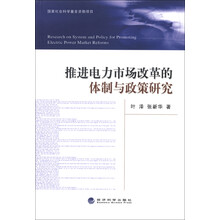 推进电力市场改革的体制与政策研究