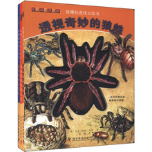 有趣的透视立体书:凶猛的动物(套装全3册)《透视奇妙的霸王龙》 《透视奇妙的狼蛛》 《透视奇妙的鲨鱼》