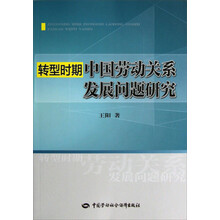 转型时期中国劳动关系发展问题研究