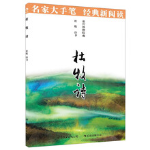 后浪·名家大手笔经典新阅读：杜牧诗