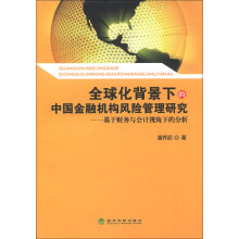 全球化背景下的中国金融机构风险管理研究-基于财务与会计视角下的分析