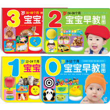 0-3岁宝宝早教挂图(套装全4册)