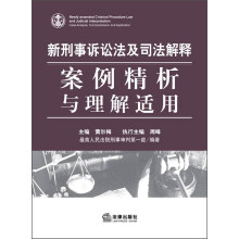 新刑事诉讼法及司法解释：案例精析与理解适用
