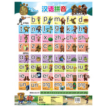 华图少儿·熊出没学前认知挂图：汉语拼音