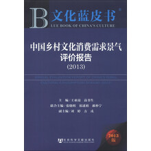 2013-中国乡村文化消费需求景气评价报告-文化蓝皮书-2013版