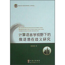 计算语言学视野下的俄语潜在歧义研究