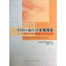 2013中国区域经济发展报告：中国城市群的崛起与协调发展