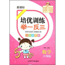 培优训练 举一反三 数学 6年级（全国通用版）