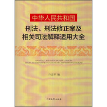 中华人民共和国刑法刑法修正案及相关司法解释适用大全