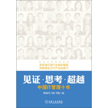 见证·思考·超越:中国IT管理十年