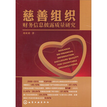 慈善组织财务信息披露质量研究
