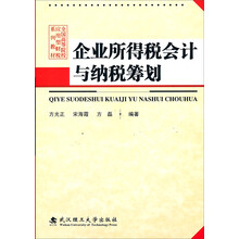 企业所得税会计与纳税筹划