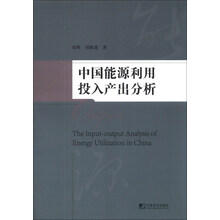 中国能源利用投入产出分析