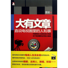 大有文章：直说电视圈里的人和事