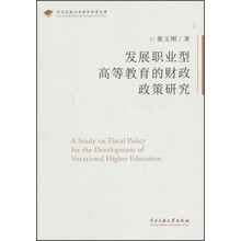 中央民族大学青年学者文库：发展职业型高等教育的财政政策研究
