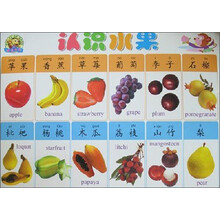儿童启蒙学习双面挂图.认识水果/认识蔬菜