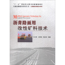 交通运输建设科技丛书·公路基础设施建设与养护：沥青路面用改性矿料技术