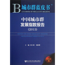 2013-中国城市群发展指数报告-城市群蓝皮书-2013版