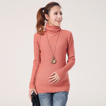 <em>孕妇</em>装冬装上衣 <em>孕妇毛衣加厚</em> 高领羊毛衫弹力