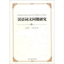 汉语词义问题研究