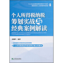 个人所得税纳税筹划实战与经典案例解读