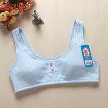爱菲索 纯棉 干爽蕾丝发育期<em>无钢圈</em>少女<em>文胸罩</em>