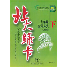 九年级世界历史(下人教版新版课时同步讲练)/北大绿卡