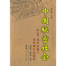 中国秘密社会第七卷当代会道门当代黑社会组织