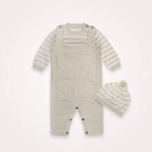 papa 秋冬季<em>新生婴儿</em>针织衫<em>毛衣</em>套装礼盒 天然