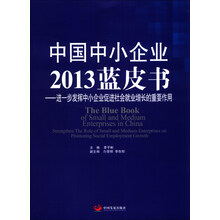 中国中小企业2013蓝皮书