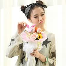 幽幽独语卡通花<em>YY</em>0278跳跳虎皮<em>杰</em>猪花束送同
