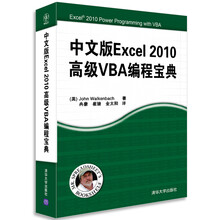 中文版Excel 2010高级VBA编程宝典