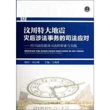 汶川特大地震灾后涉法事务的司法应对：四川法院能动司法的探索与实践