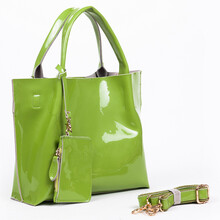 香港设计廊 <em>IOB</em> 我系一个包 真皮机车手提包 (青