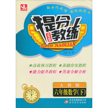 提分教练:6年级数学(下)(人教版)(2014春)(含答案全解全析)