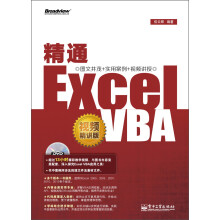 精通Excel VBA(视频精讲版)(附DVD光盘1张)
