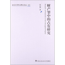 财产罪中的占有研究