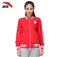 ANTA正品安踏女装长袖衣<em>春秋</em>外套<em>开衫针织上</em>