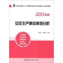 2013年版全国注册安全工程师执业资格考试精讲与实战训练：安全生产事故案例分析