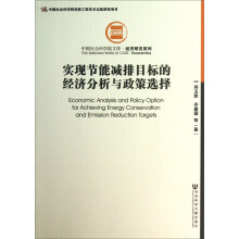 实现节能减排目标的经济分析与政策选择