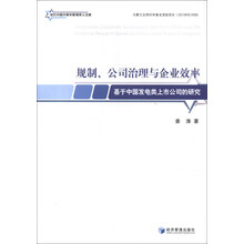 规制.公司治理与企业效率-基于中国发电类上市公司的研究