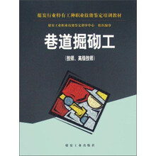 巷道掘砌工(技师高级技师煤炭行业特有工种职业技能鉴定培训教材)