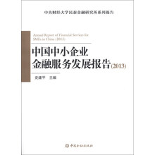 2013-中国中小企业金融服务发展报告