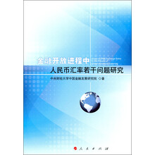 金融开放进程中人民币汇率若干问题研究